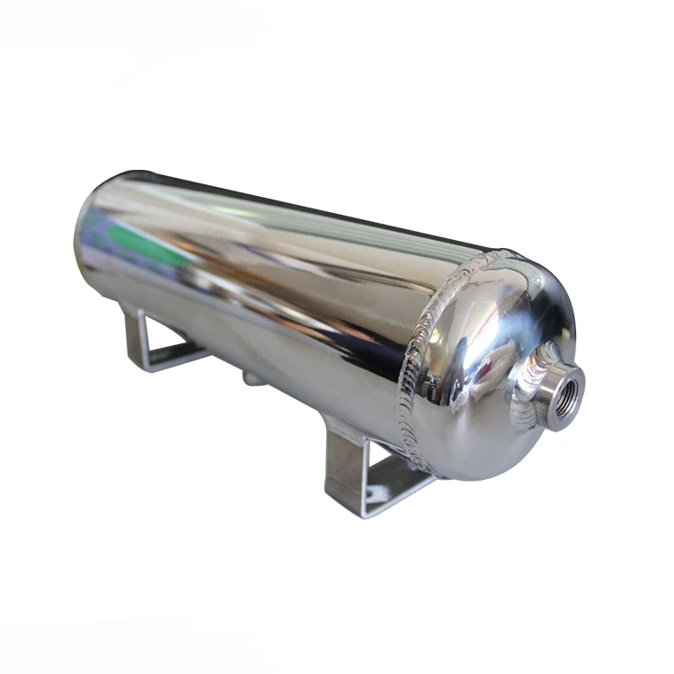 Высокополированный алюминиевый резервуар для воздуха, бесшовный алюминиевый резервуар