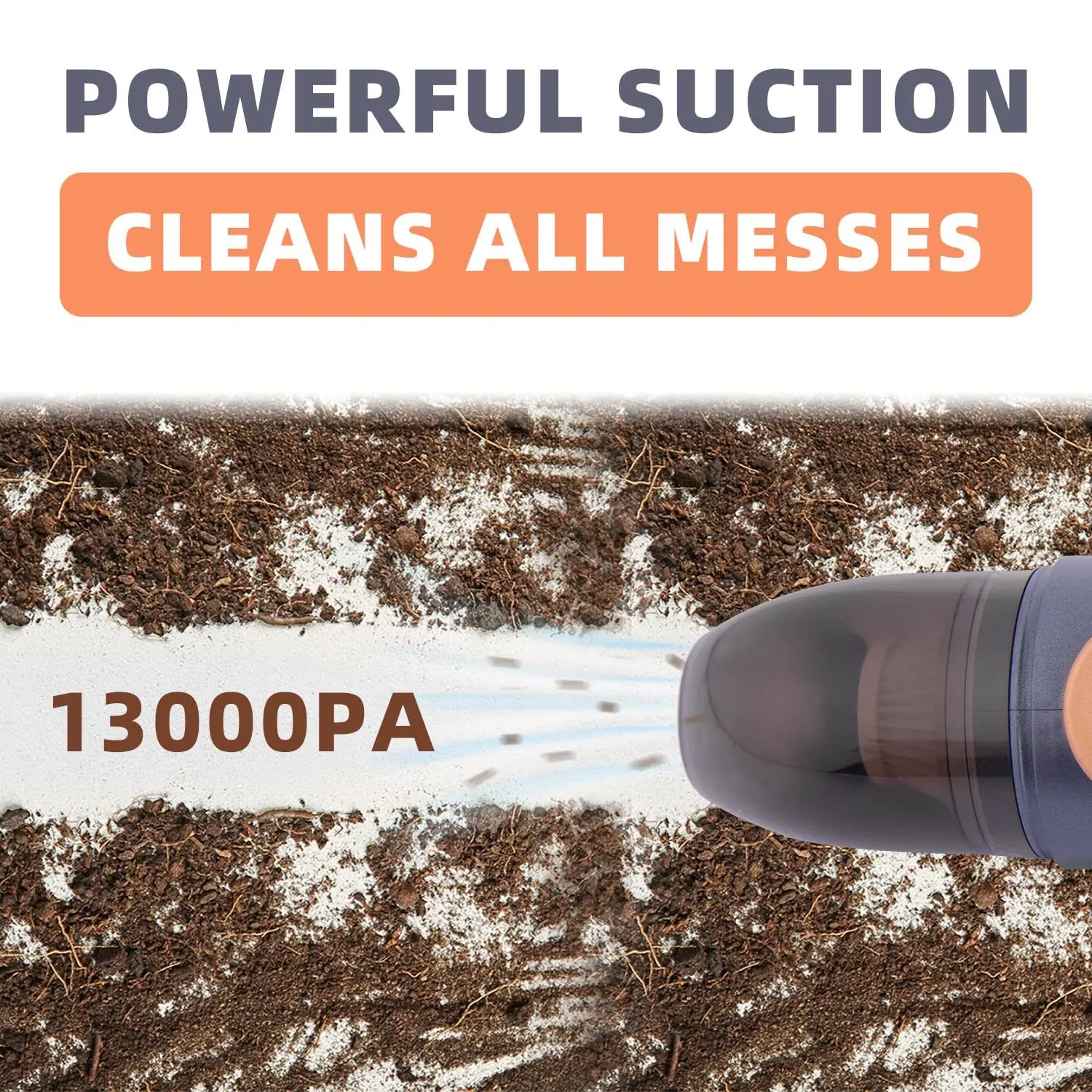 Car Vacuum cleaner wireless charging mini pet multifunctional portable high-power vacuum cleaner