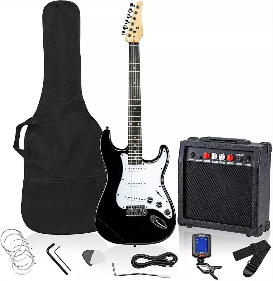 High Quality Musicman Professional Oem Custom Rare Blue Accustic Electric Solo Guitars Body Full Kit Set