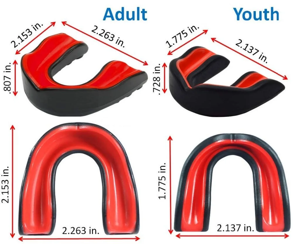 Mouthguard & Mouth Guard Sports Football Boxing Basketball MMA Muay Thai Mouthguard & Gum shield & Can Custom Logo Mouth guards
