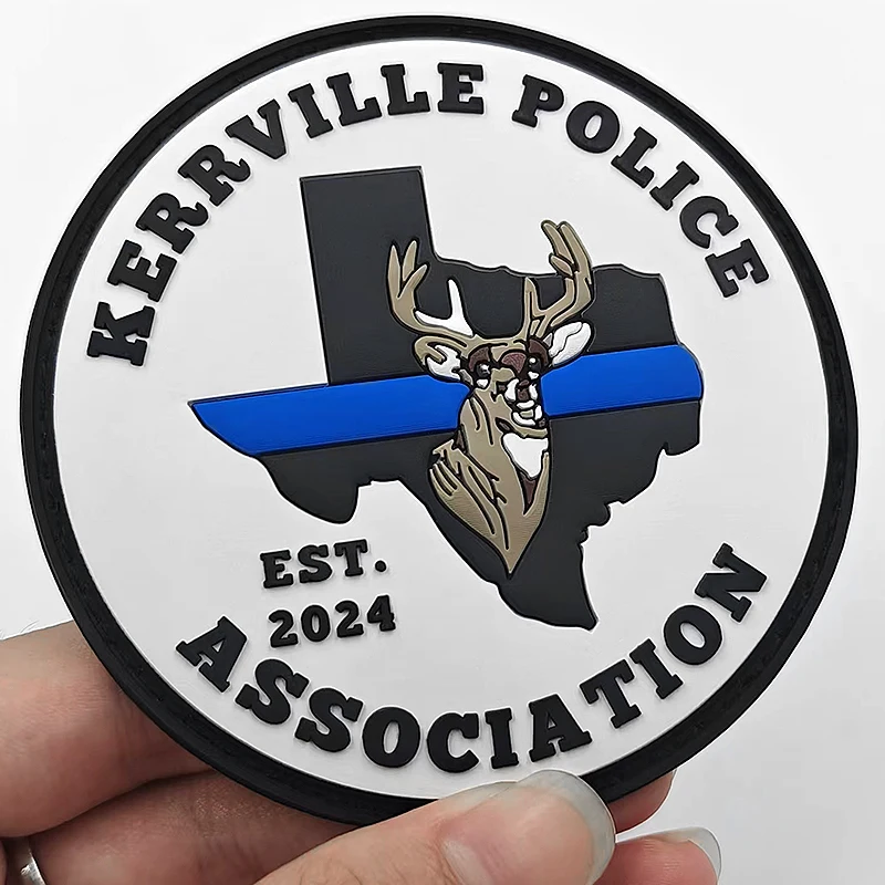 Hot Sale Manufacturer Custom Patches Sew On Soft Rubber Patch Personalized Designer Patches PVC Rubber