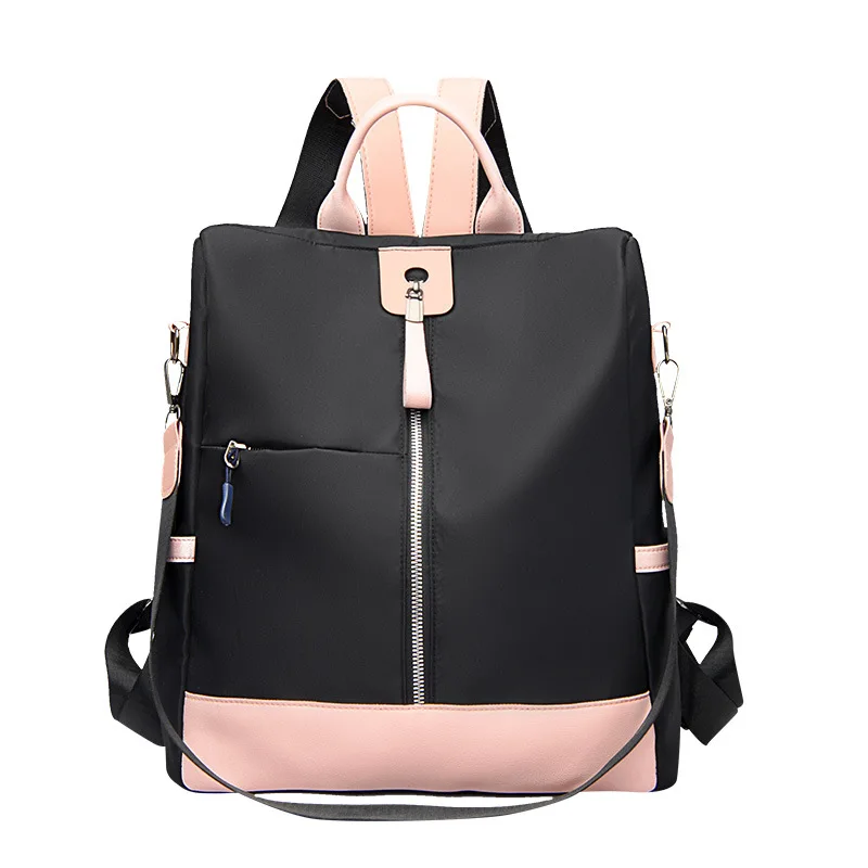 Factory Direct Sale New Customized Stitching Travel Shoulder Strap Bag Waterproof Oxford Laptop Backpack