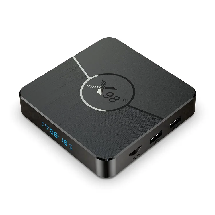 x98plus New Model Dual Wifi Blue Tooth Mini Plus Amlogic S905w2 Tv Box Android 11.0 2g 4g 16g 32g Android Tv Box Mini Tv