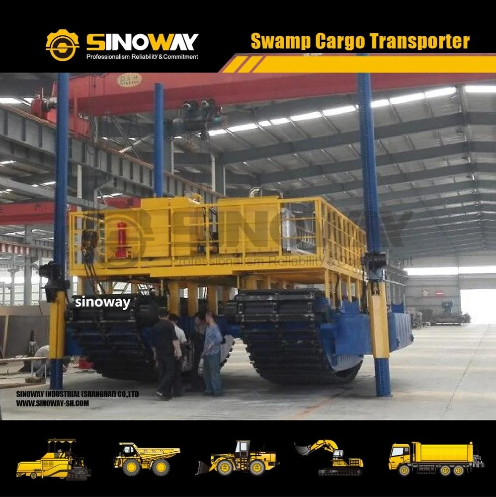 Amphibious drill buggy Jack-up Swamp Marsh buggy for sale