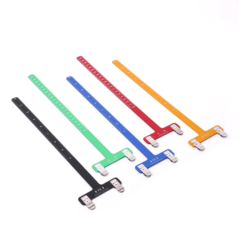 Archery Recurve Bow T Ruler Quick Tip On Tieing Arrow Nocking Points Precision Measurements Black Archery T Square