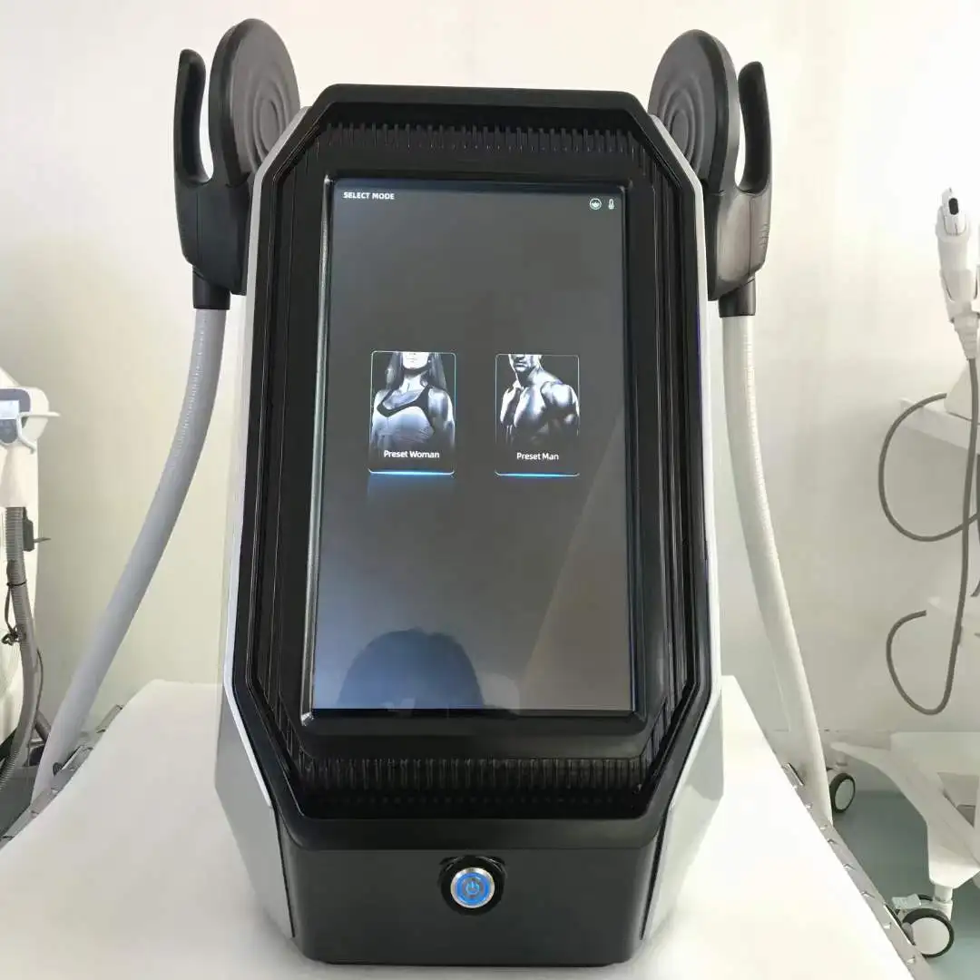 Новейшее обновление мышечной системы тела hi emt pro max электромагнитный ems hiemt машина 4 ручки