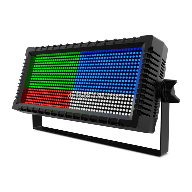 Factory Luces LED stage light DMX Control 1000w RGB full color atomic Led strobe light for dj club party stage