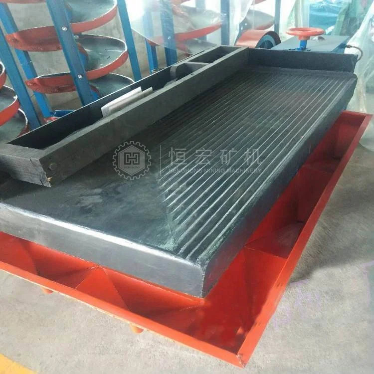 6S Series Alluvial Gold Gravity Machine 1.1KW Table Gold Concentrator Gemini Vibrating Shaker Table