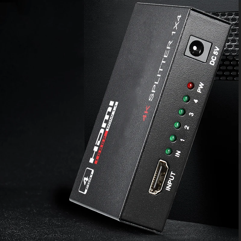 1 To 4 HD MI Splitter V1.4b  4KX2K 30Hz Splitter Hd mi
