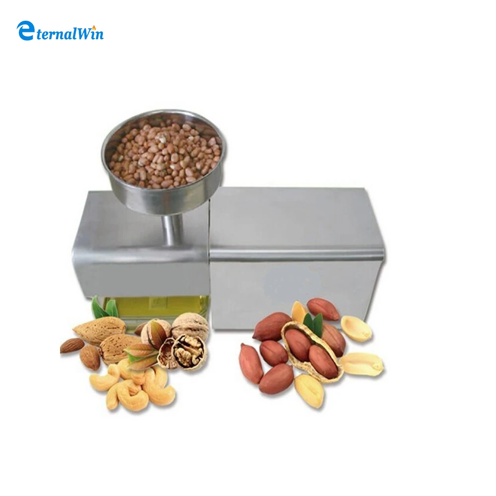 Household automatic small oil press/ 680 w peanut and sunflower oil press equipment