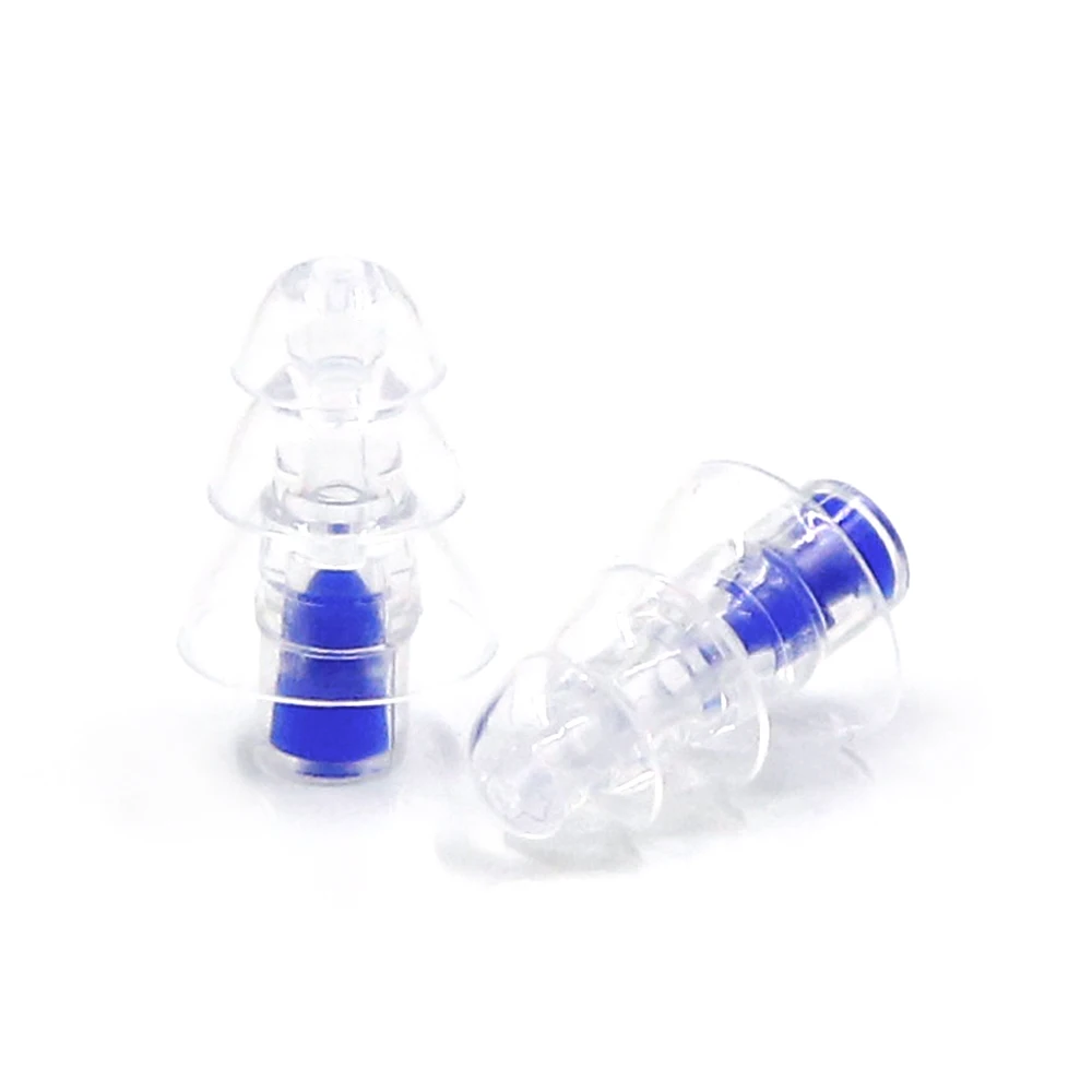 Factory Directly Hot Sale Musician Silicon Adult Filter Ear Plugs SNR 28dB CE Apply to Swimming Custom Logo Tube