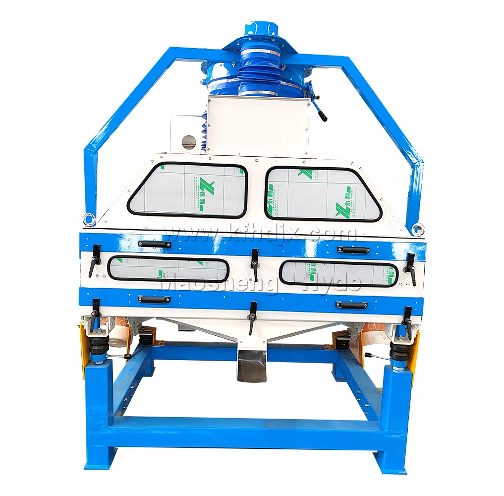 Rice bean peanut stone removing machine grain destoner