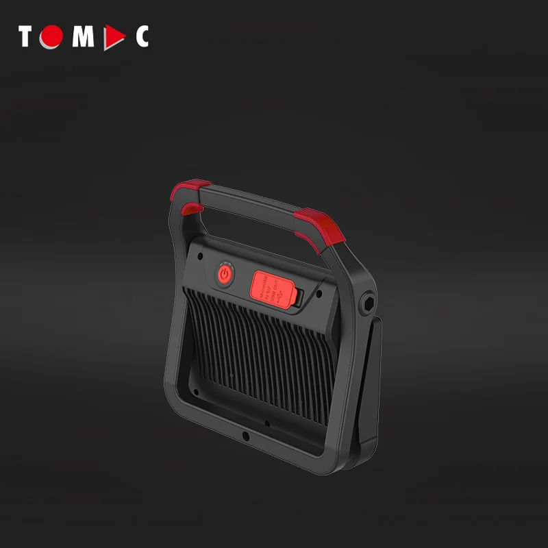 TOMAC матовый Рабочий светильник ECO 5000lm/3750lm/2500lm/1250lm четырехрежимный CE сертифицированный Энергоэффективный светодиодный рабочий для строительства