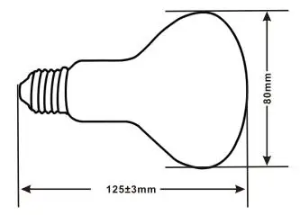 Lucky herp  80W 100W 125W 160W mercury vapor uvb heating bulb uvb uva and heat lamp for reptile wtih CE ROSH PSE