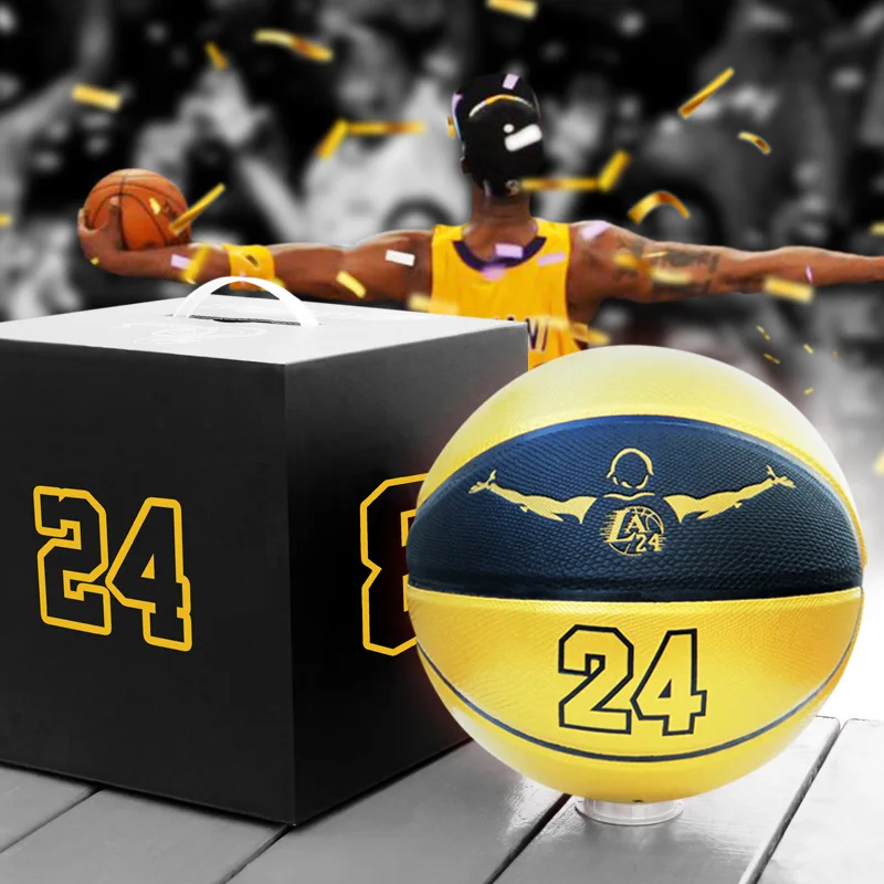 Mamba spirit Kobe баскетбольный Размер 7 эксклюзивный индивидуальный мяч премиум-класса кожаный игровой для наружного использования в помещении