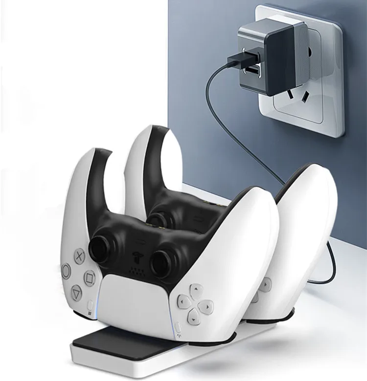 High Quality Portable Controller Charger Charging Dock Station Game USB Cable Accessories ForPlay 5 PS5 Gamepad Joystick