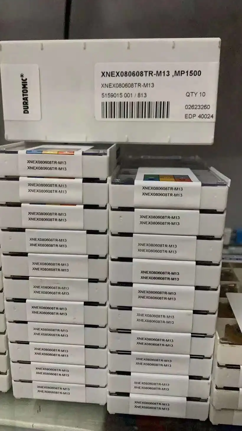 cnc precision part machining turning milling tungsten carbide tips 150.10-4R6-16 T25M SECO original milling cutter