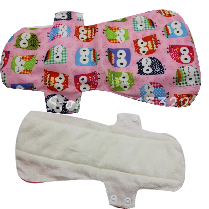 
Wholesale Free Bamboo Maternity Sanitary Pads Reusable Lady Menstrual Pads Washable 