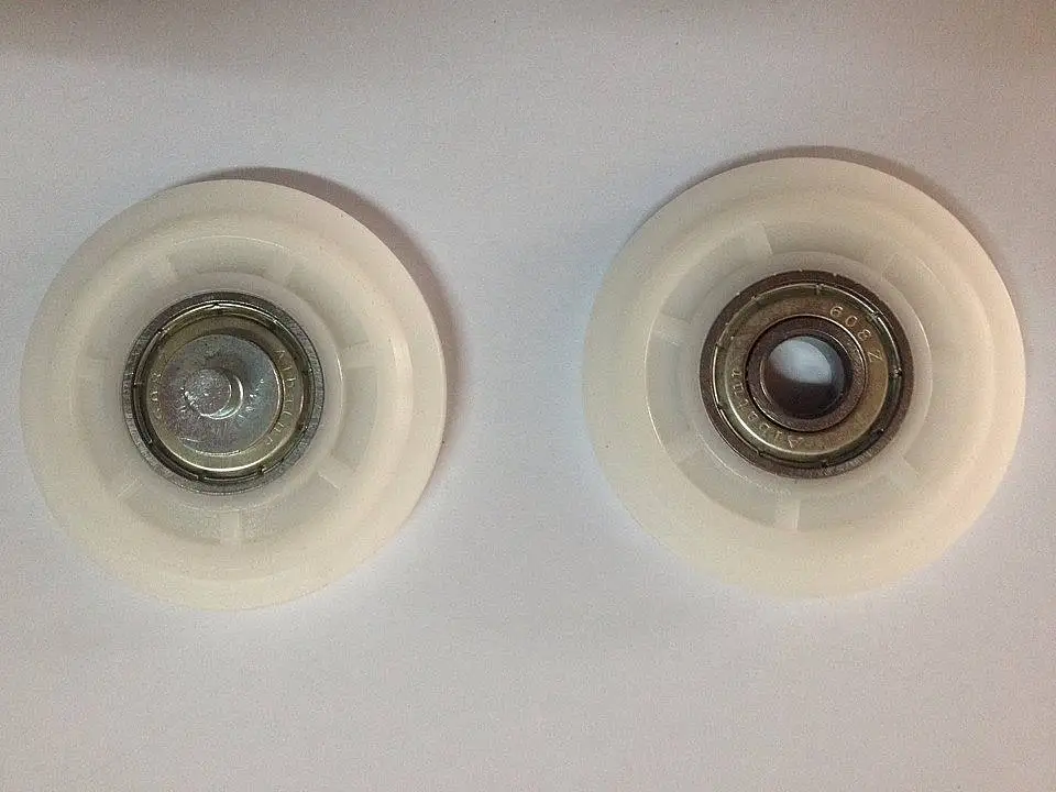 Лидер продаж, пластиковые нейлоновые подшипники из ПВХ для раздвижных дверей и окон, роликовый подшипник колеса, нейлоновый роликовый подшипник