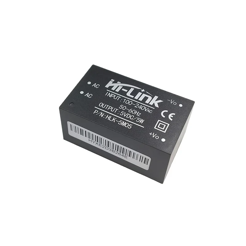 220V to 5V 1A 5W AC DC power Isolated module Low ripple HLK-5M05 Step down power supply