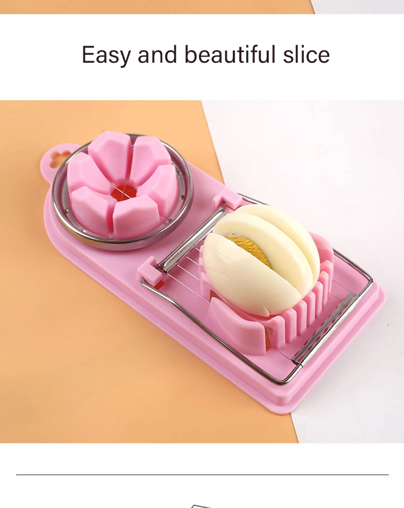 Multi-Functional Egg cutter Egg Slicer Fancy Sectioning Eggs Kitchen Tools And Gadgets Home