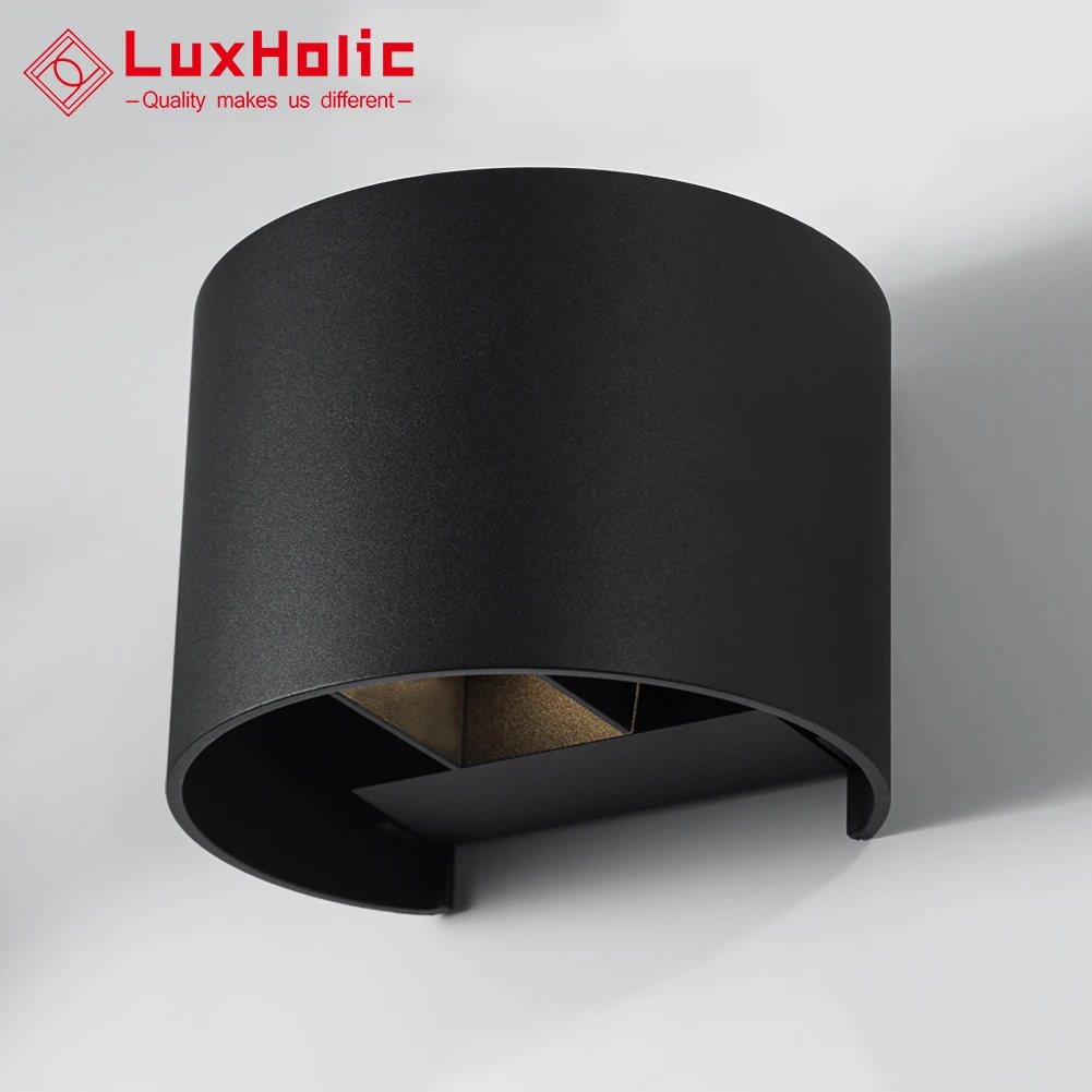 Крытый Современный Белый Черный отель прикроватный дом спальня бра лампа открытый IP65 Водонепроницаемый вверх вниз украшение светодио дный настенный светильник