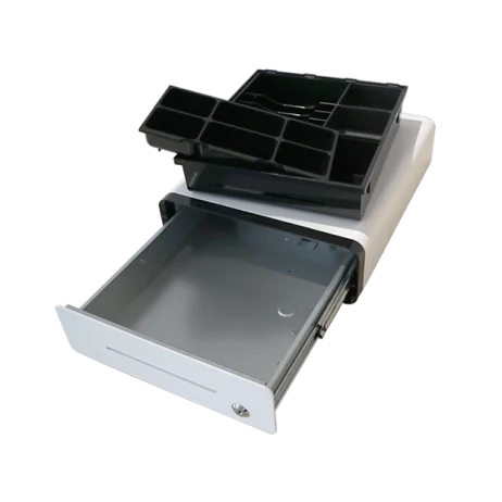 Hot-Selling Three-Tier Locked Cash Box Mini Cash Drawer for POS Cash Registers
