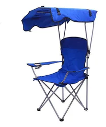 OEM Silla De Playa портативный солнцезащитный козырек Дешевое складное кресло для кемпинга с навесом пляжное кресло с тенью