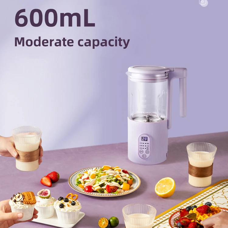 600ml capacity food blender household use  kitchen mixer multifunction Heating function blender