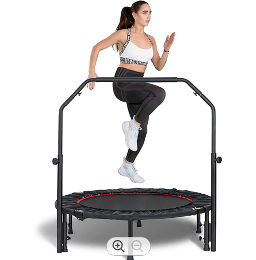 Мини-тренажеры батуты Heavy Duty Толстая стальная рама 6-образных ножках домашний тренажерный зал небольшой батут