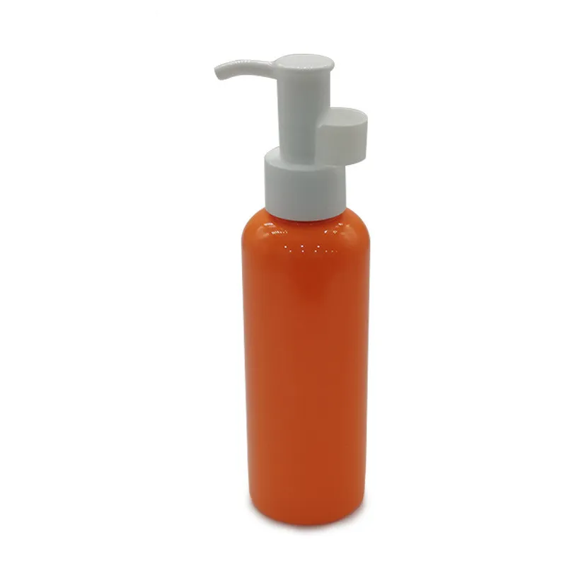 Spot PET plastic bottle 300ml 500ml lotion bottle white plastic bottle duck mouth pump