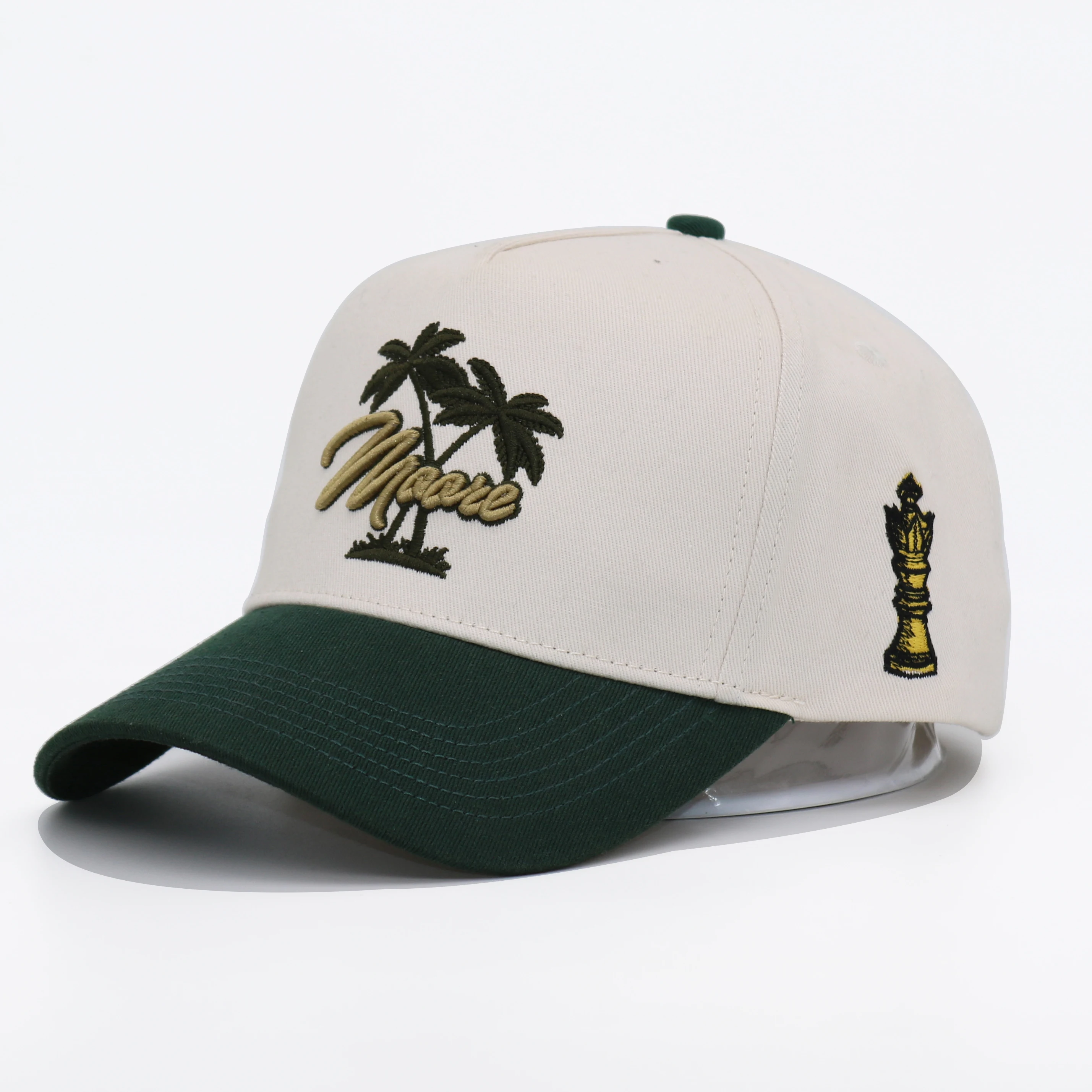 Adjustable Custom Two Tone Sports Baseball Hat Embroidery Logo Best Price Fashion Color Caps