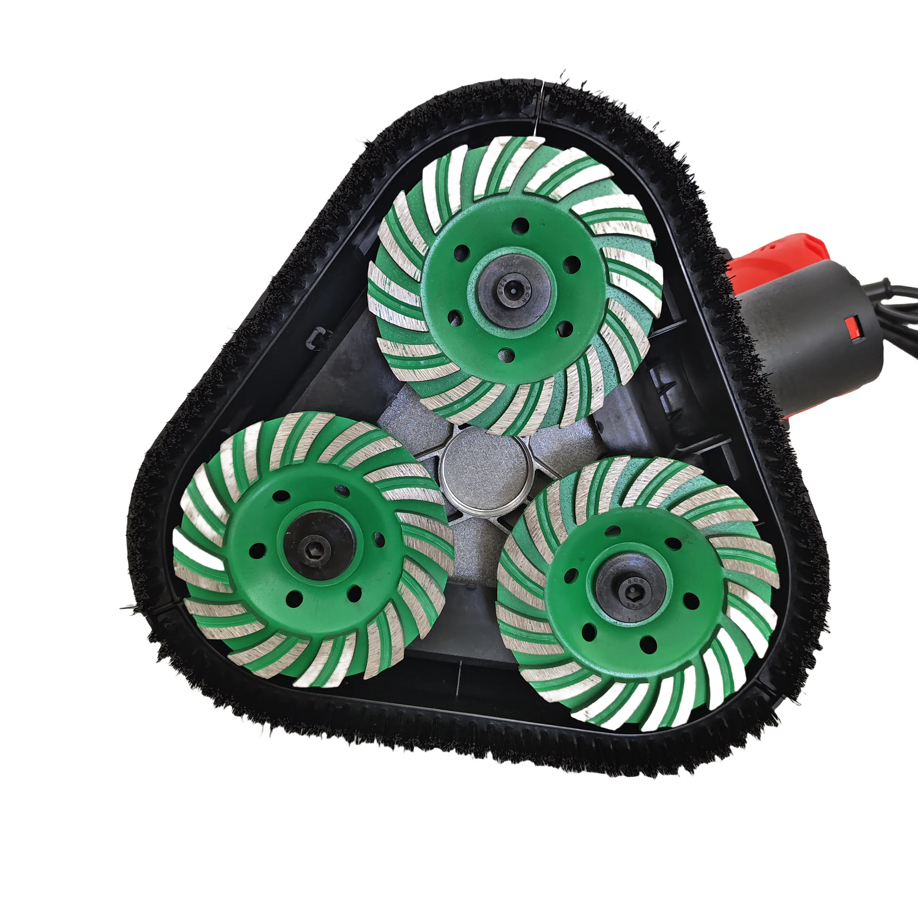 2450W Edge Concrete Wall Grinder Frame Concrete Floor Grinding and Polishing Machine