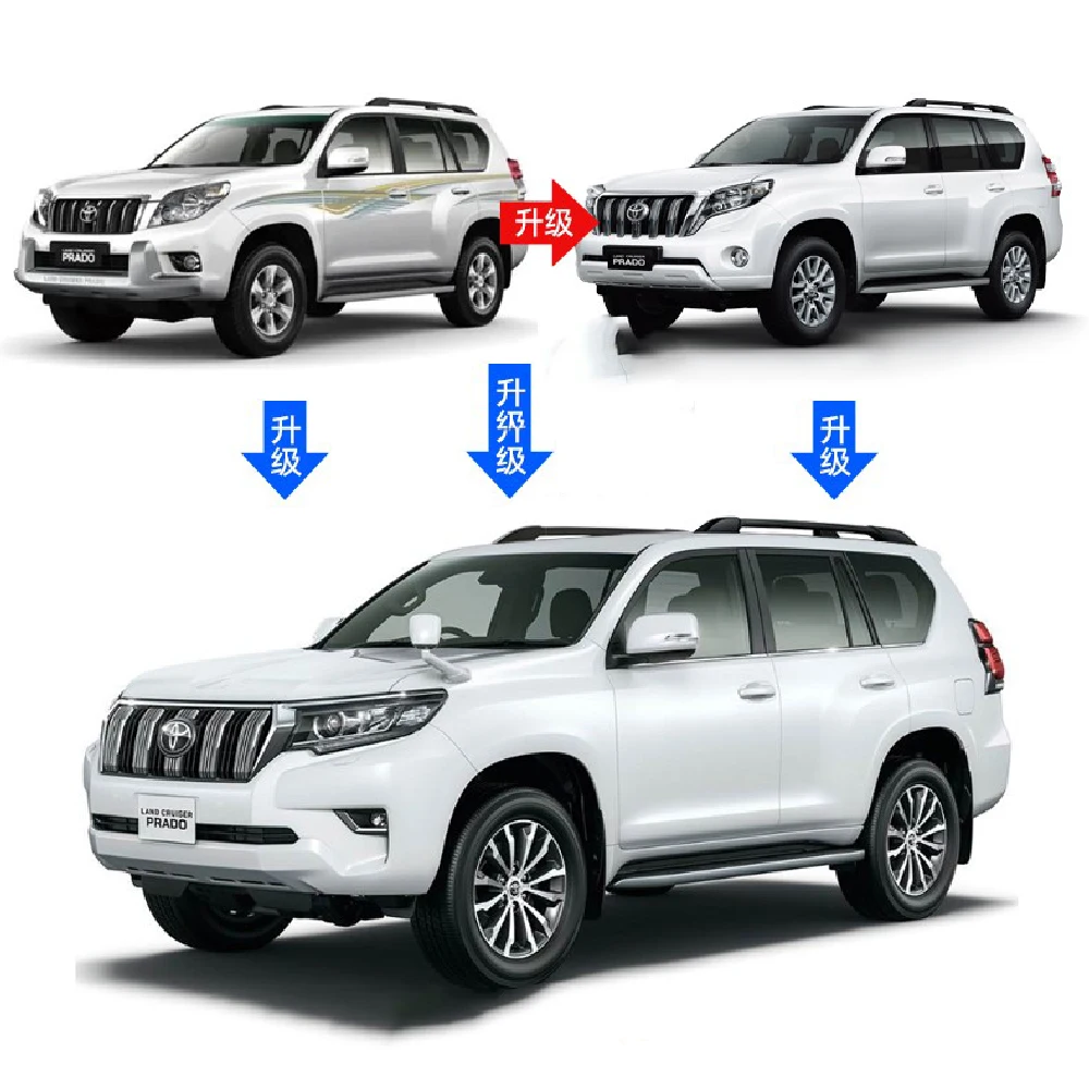 2018 High Quality Land Cruiser Upgrade Facelift LC150 Body kit For Toyota Land Cruiser PRADO 2010-2017 Upgrade 2018 Model