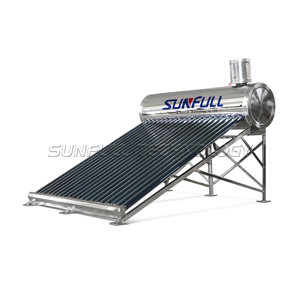 SUNFULL new design compact vacuum tube thermal hot water solar heater