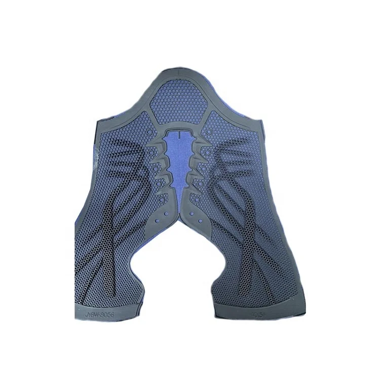 Navy cordura base shoe upper material waterproof safety shoes KPU upper