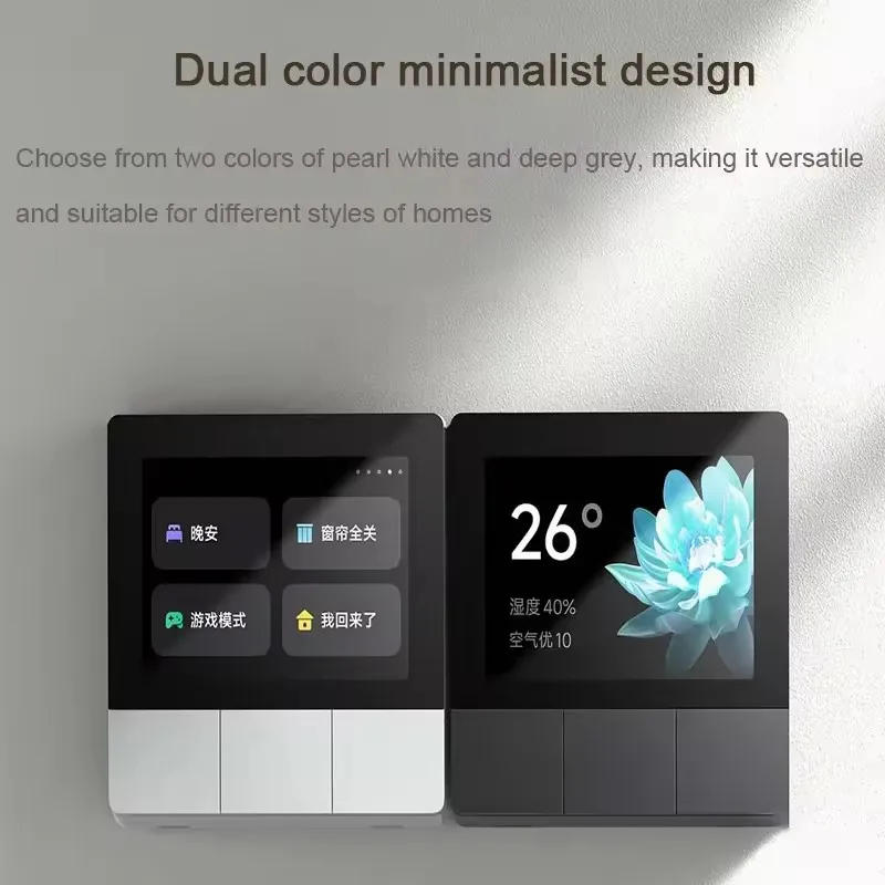 New for Xiaomi Intelligent Home Panel Home 86 Specification Built-in Xiaoai Voice Control Blue-tooth Mesh Gateway