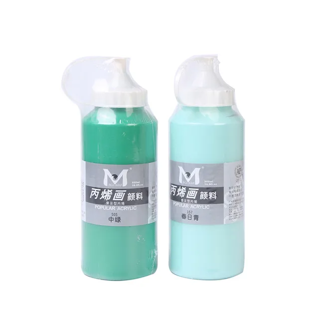 Art Ranger Acrylic colors Wholesale Colorful high quality Medium-up Acrylic paint 500ml for art drawing acrylic paint 500ml
