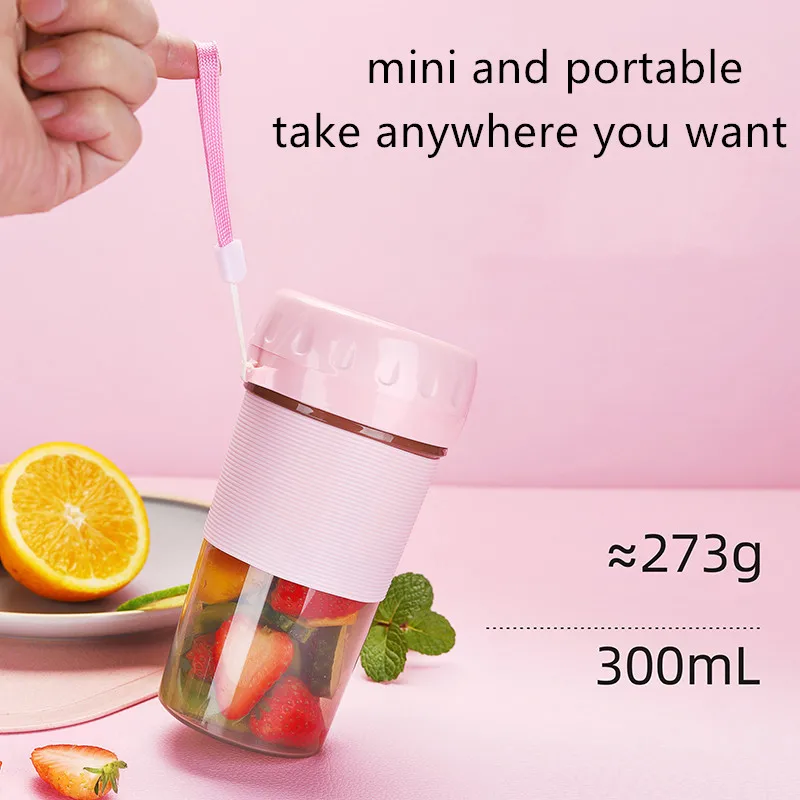 Portable Small Size Juice Blender Mix Ice Fresh Fruit Vegetables Juicer Cup