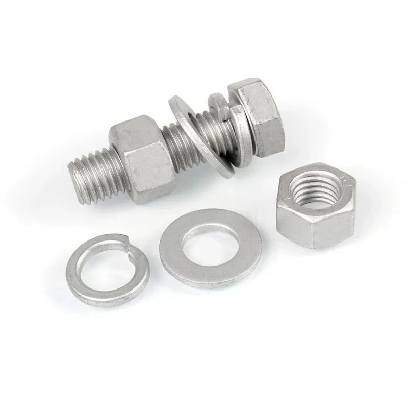 Wind Energy Bolt ISO 4014 ISO 4017 Hex head screw class 8.8 steel Zinc flake coated Nuts and Bolts