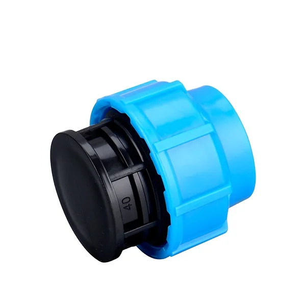 Hot selling HDPE PP compression fitting End plug PN10 for pipe