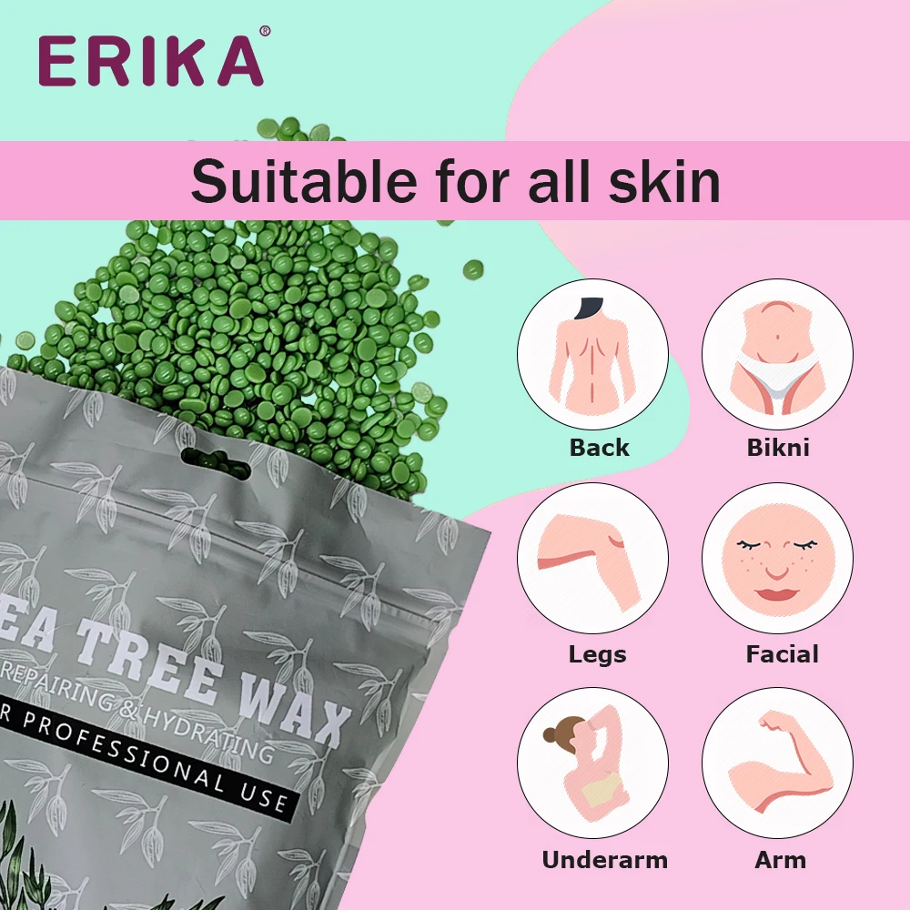 2.2LB/1kg Private Label Chocolate Painless Brazilian Hard Wax Beans Leg Hair Removal Smooth Gentle Bulk Sale