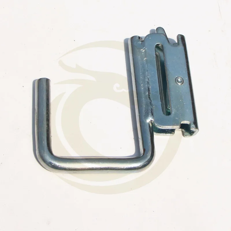 Стальной квадратный J крюк галстук вниз аксессуары E Track Fitting