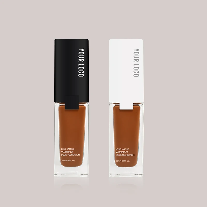 oem beauty highlighting liquid foundation organic face makeup concealer foundation for dry and oily skin