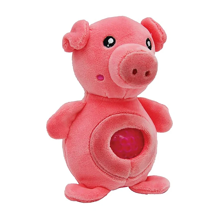 New style beautiful stress relief animal toys ball wholesale soft squeeze balls with plush cover
