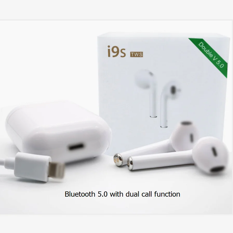 Новый шаблон оптовая продажа, для детей возрастом от 1 до/2/3 поколения 5,0 беспроводная гарнитура двойной вызов мини Спорт Bluetooth гарнитура двойной разговор i9s