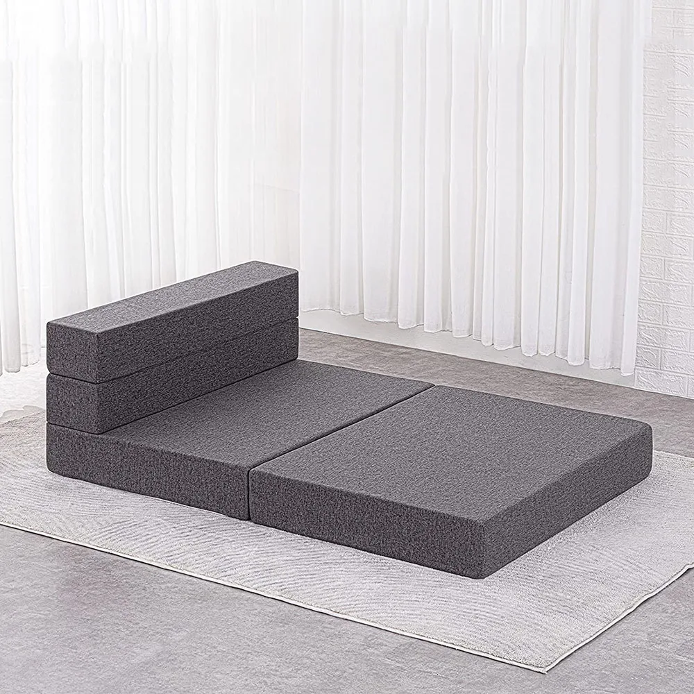 Hot selling Folding Portable Foam Mattress Pad Sofa Bed Play Mat Floor Foam Mattress