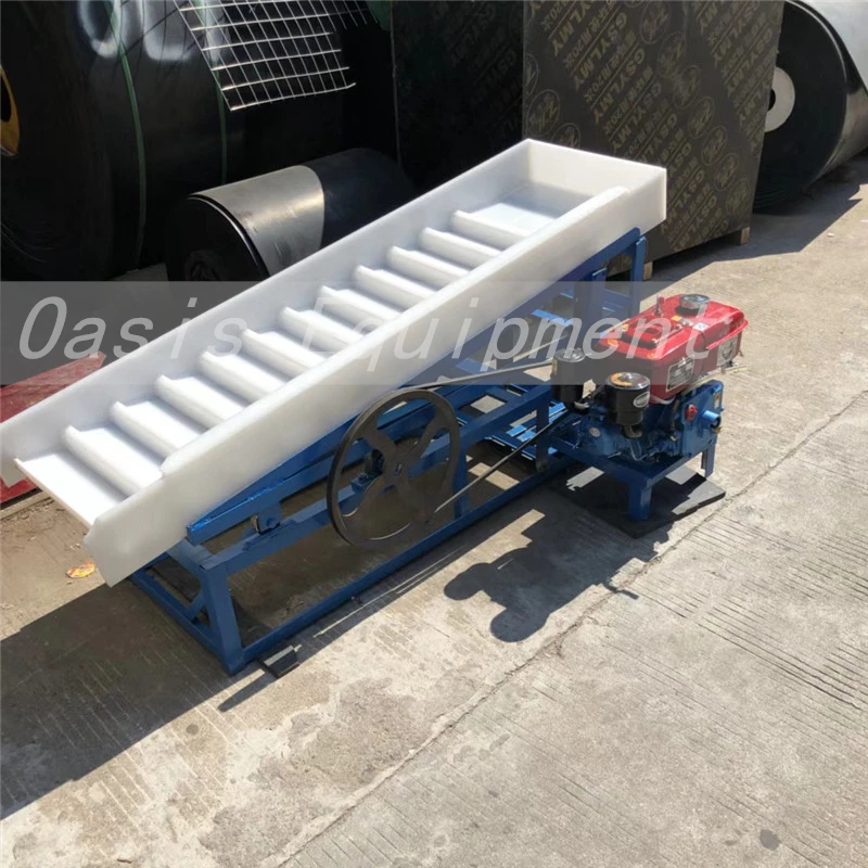 Mixed mercury shaker small plastic shaking tableand medium-sized mine sand gold process gold panning equipment