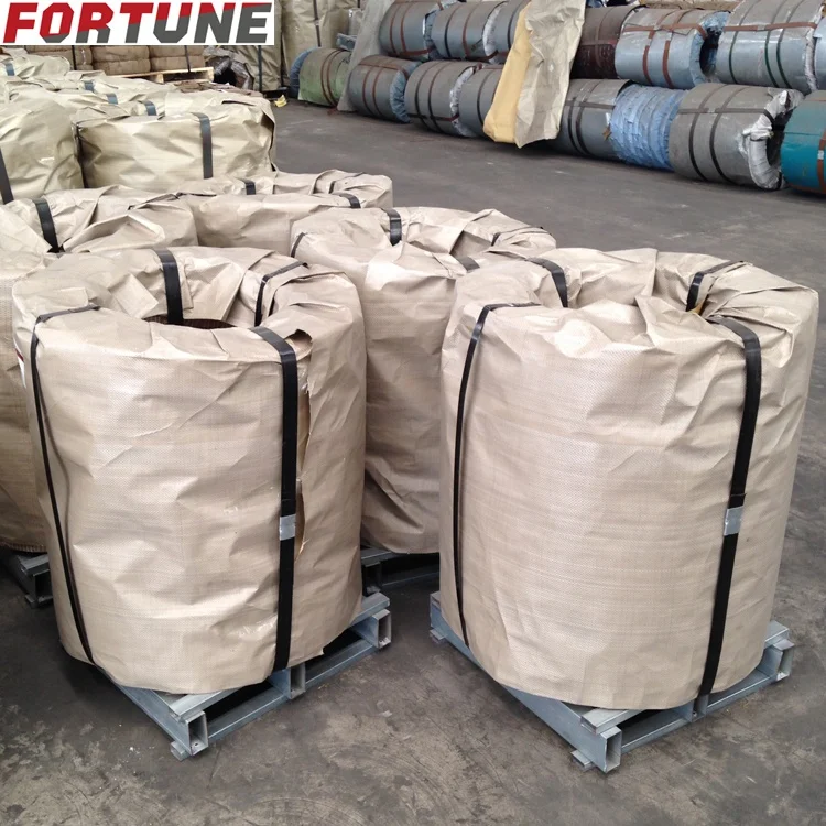 high tensile strength galvanized steel packing strapping from china manufacturer