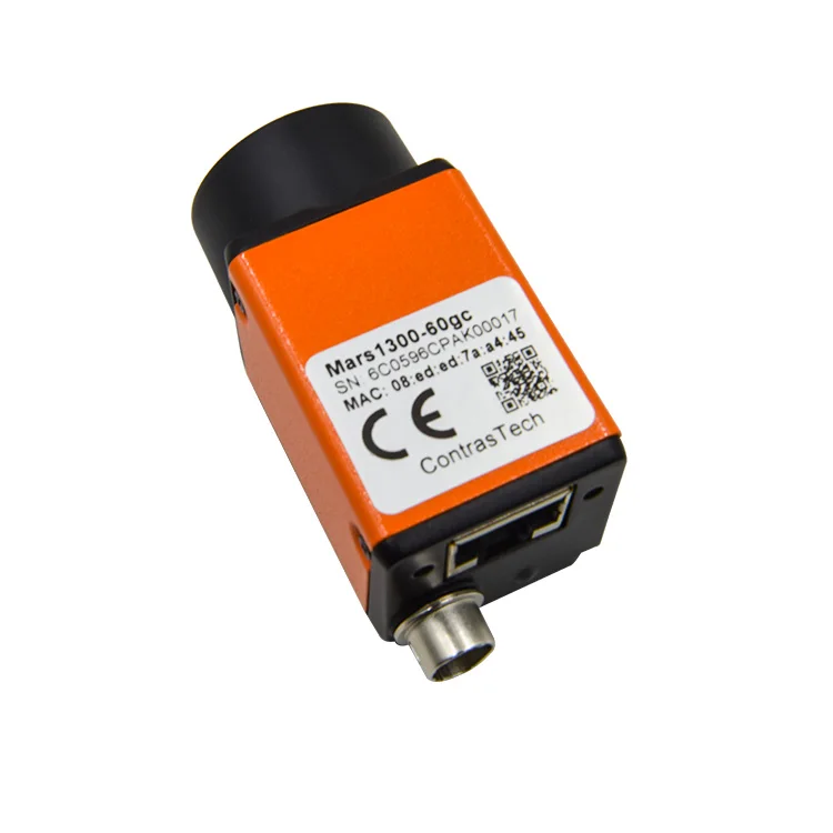 Vision Datum Mars1300P-90gm/gc Easy Integration 90 fps 1.3MP PYTHON 1300 Global CMOS GigE C-Mount Mini Industrial Camera